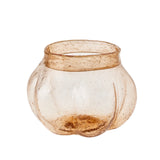 Recycled Glass Vase in Coral