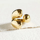 Three Orb Wrap Ring