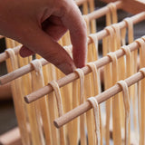 Italian Beechwood Collapsible Pasta Drying Rack