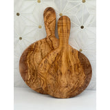 Olive Wood Round Paddle Board