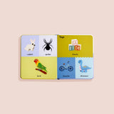 First Words with Cute Embroidered Friends Baby Book