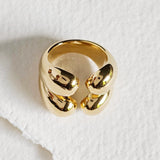 Four Orb Wrap Ring