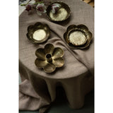 Forged Flower Candle Holder