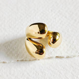Three Orb Wrap Ring