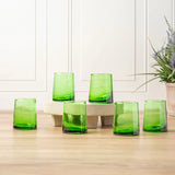 Moroccan Cone Glassware - Green, Set of 2