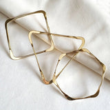 Geo Bangle Bracelet Set