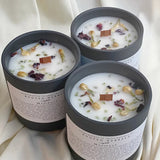 Rooted Herbals Ceramic Votive Candles in Manifest