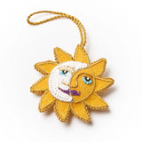 Larissa Plush Sun Moon Felt Ornament