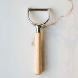 Wood Fruit + Veggie Peeler - U Shape