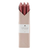 Taper Candles Set of 6 in Rosewood