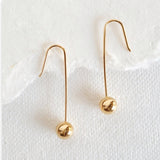 Drop Ball Earrings