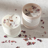 Rooted Herbals Ceramic Votive Candle in Unconditional Love