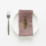Solid Linen Napkin Set