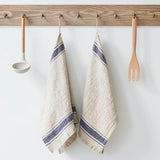 Heritage Stripe Linen Tea Towel