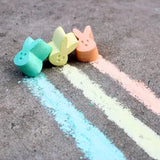 Duckie's Fluffle Handmade Sidewalk Chalk, Green