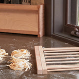 Italian Beechwood Collapsible Pasta Drying Rack