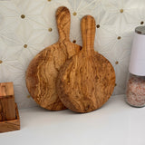 Olive Wood Round Paddle Board