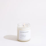 Brooklyn Candle Studio Jar Candle in Leather Jacket
