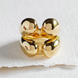 Four Orb Wrap Ring