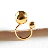 Double Moon Ring