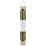 Gold Metallic Taper Candle Set