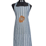 Braided Stripe Chef Apron Set