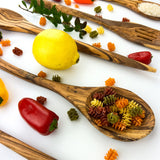 Long Olive Wood Spoon