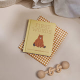 First Words with Cute Embroidered Friends Baby Book