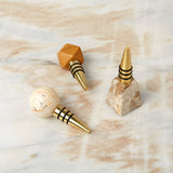 Marble Bottle Stopper Set