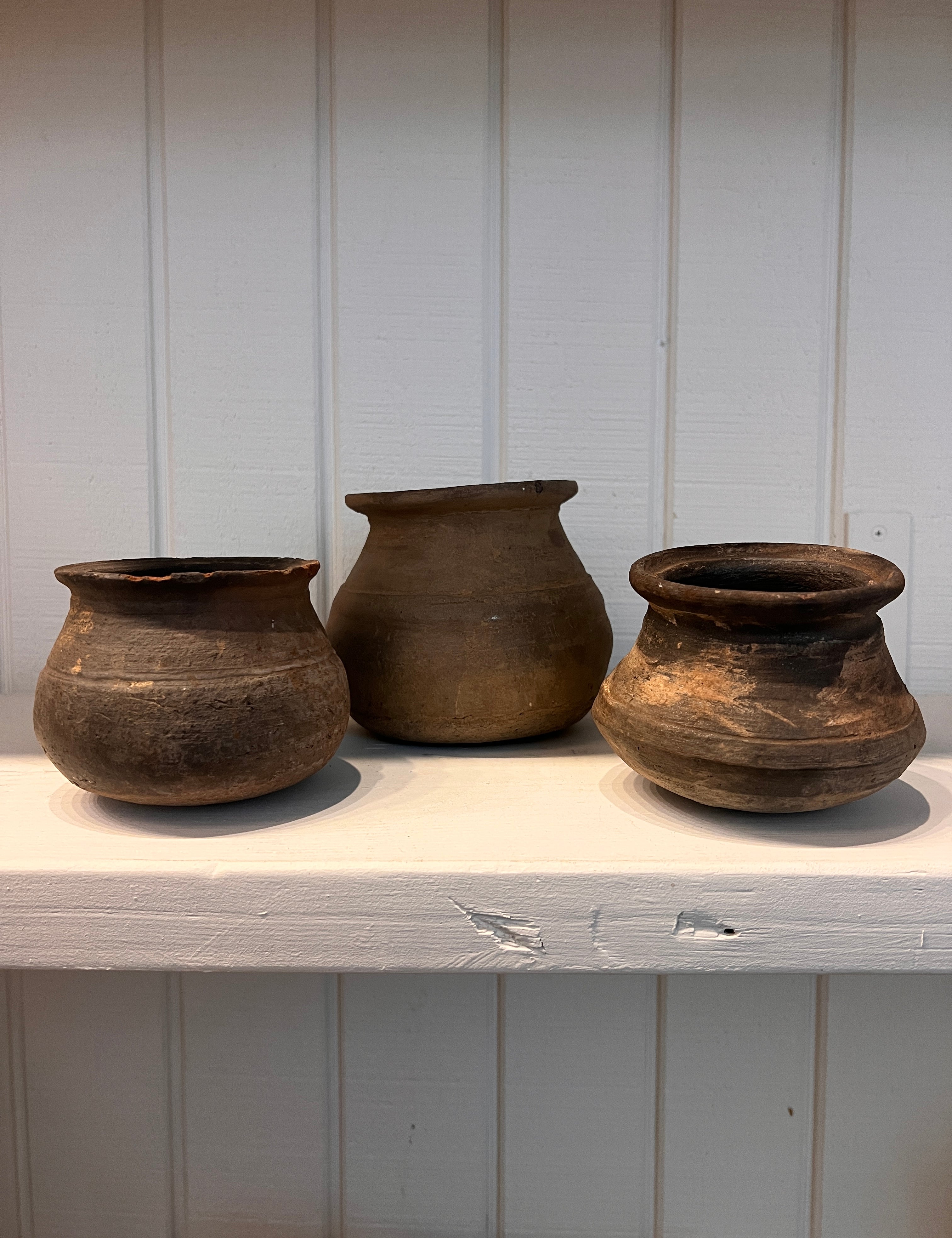 Petite Vintage Clay Pot