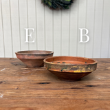 Petite Vintage Folk Art Bowl