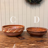 Petite Vintage Folk Art Bowl