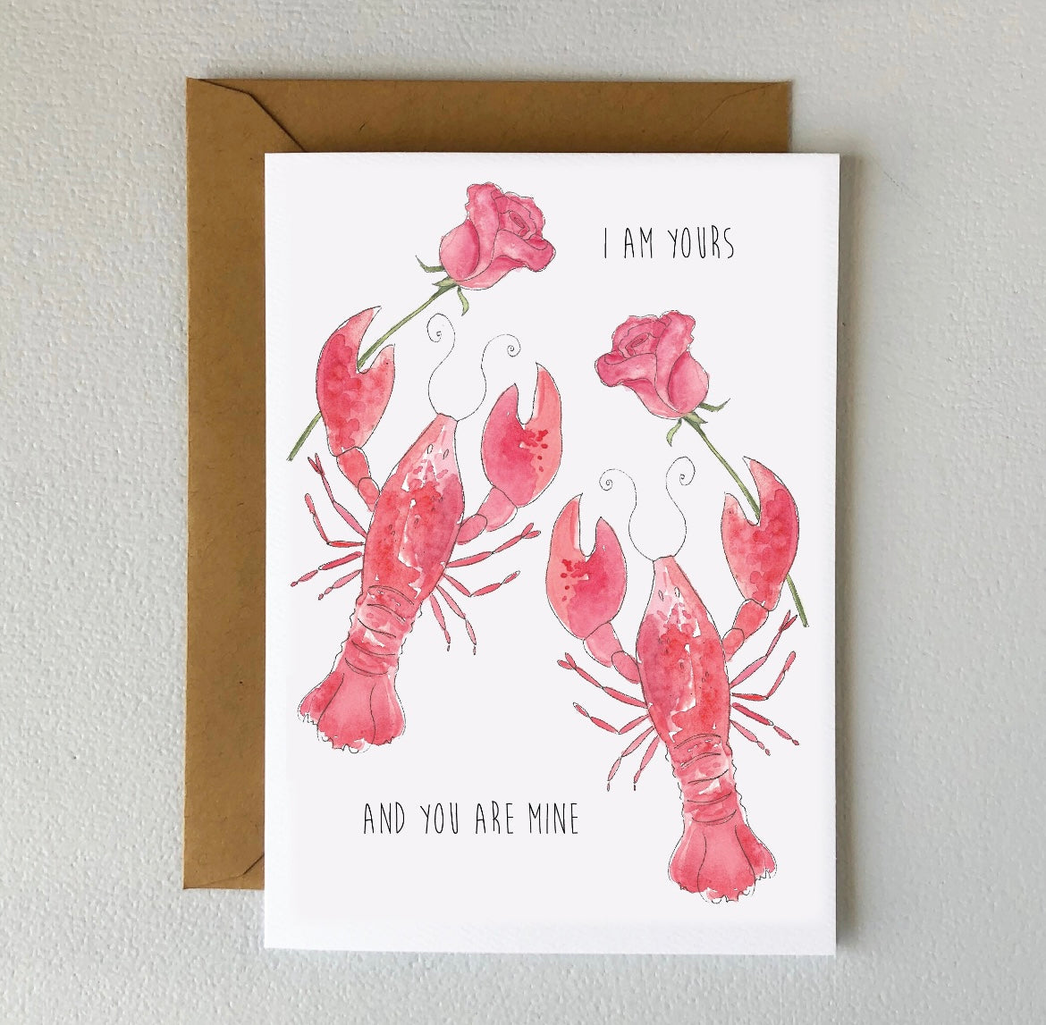 lobster card sleeves Your My Lobster Card