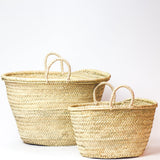 Large Straw Market Basket