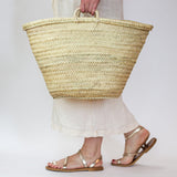 Large Straw Market Basket
