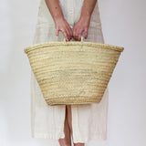 Large Straw Market Basket
