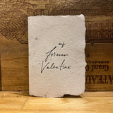 My Forever Valentine Card