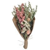 Petite Pink Larkspur & White Statice Bouquet