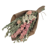 Petite Pink Larkspur & White Statice Bouquet
