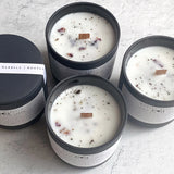 Rooted Herbals Ceramic Votive Candle in Spirit of the Earth