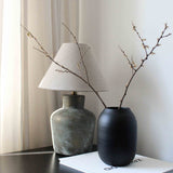 Earthenware Short Wide Mouth Vase