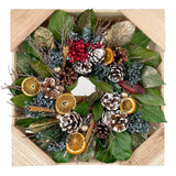 Orange Slice & Cinnamon Wreath - 13"