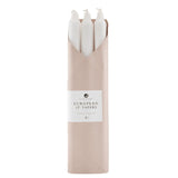 Taper Candles Set of 6 in White