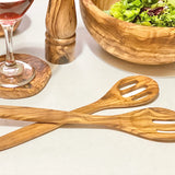 Olive Wood Standard Salad Serving Set