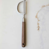 Walnut Wood Fruit + Veggie Peeler