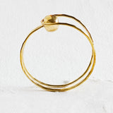 Sphere and Loop Bangle Bracelet