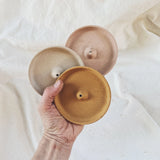 Goldenrod Ceramic Incense Holder