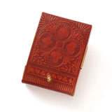 Embossed Leather Playing Cards Set