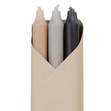Taper Candles Set of 6 in Dark Neutrals
