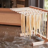 Italian Beechwood Collapsible Pasta Drying Rack